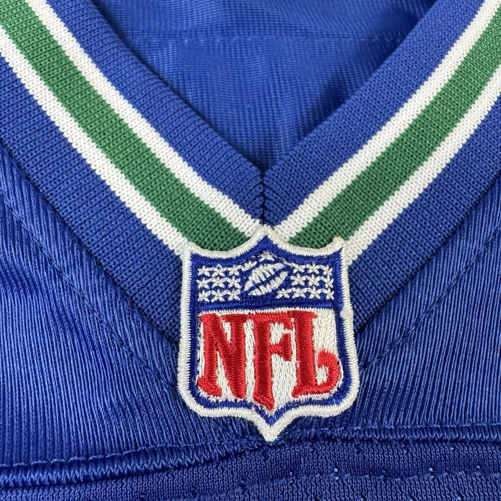 Reebok NFL Gridiron Classic Seattle Seahawks #96 Cortez Kennedy Retro Jersey L - Picture 3 of 13